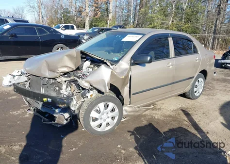 2008 Toyota Corolla Ce from USA, damaged, VIN 2T1BR32E78C912313